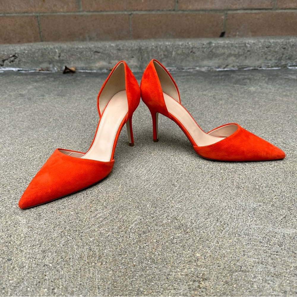 Like New J Crew Elsie Suede D’Orsay Pumps (Made In Italy) - Size 7